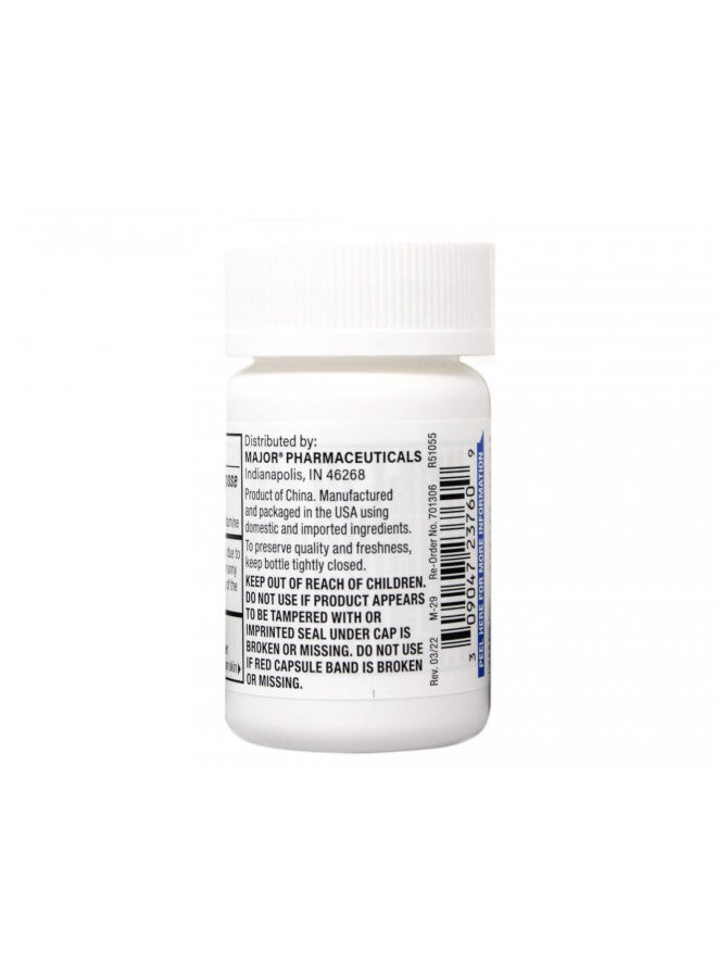 Major Pharmaceuticals Major Banophen Diphenhydramine Capsules, 25mg, 100ct (2 Pack) - Image 4