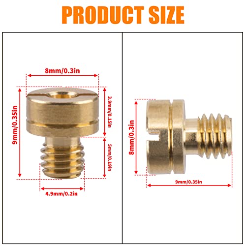 ORAEVY Carburetor Main jet kit Replace fit for VM22 Predator 212cc GX160 Honda GX200 CT200U 196cc KT196 Clones Go Kart Mini Bike Race Kart Dirt Bike Pit Bike ATVs Pack-15 From 88# To 125# - Image 4