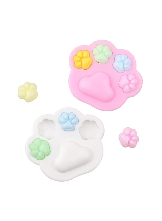 لعبة سكويشيز على شكل مخلب قطة من أنبور، لعبة سكويشيز ملونة مع منصة مخلب للأطفال، لعبة حسية، مجموعة ألعاب الإجهاد للأطفال والكبار