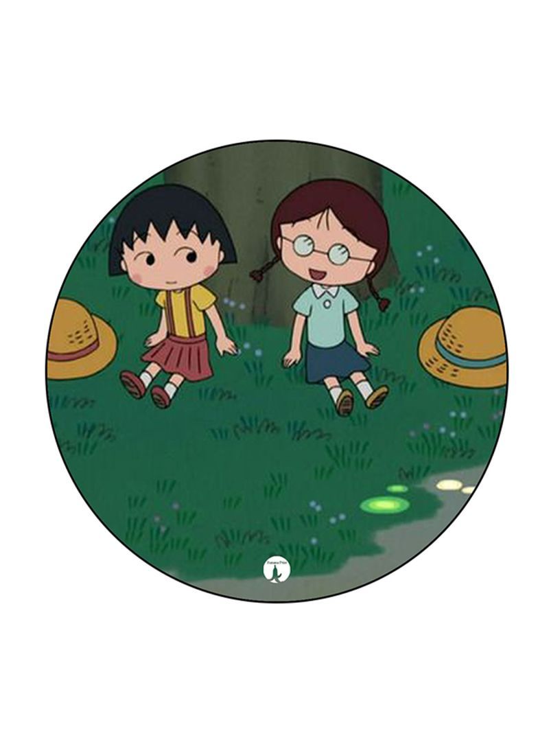 RKN Anime Chibi Maruko Chan Printed Mouse Pad Multicolour