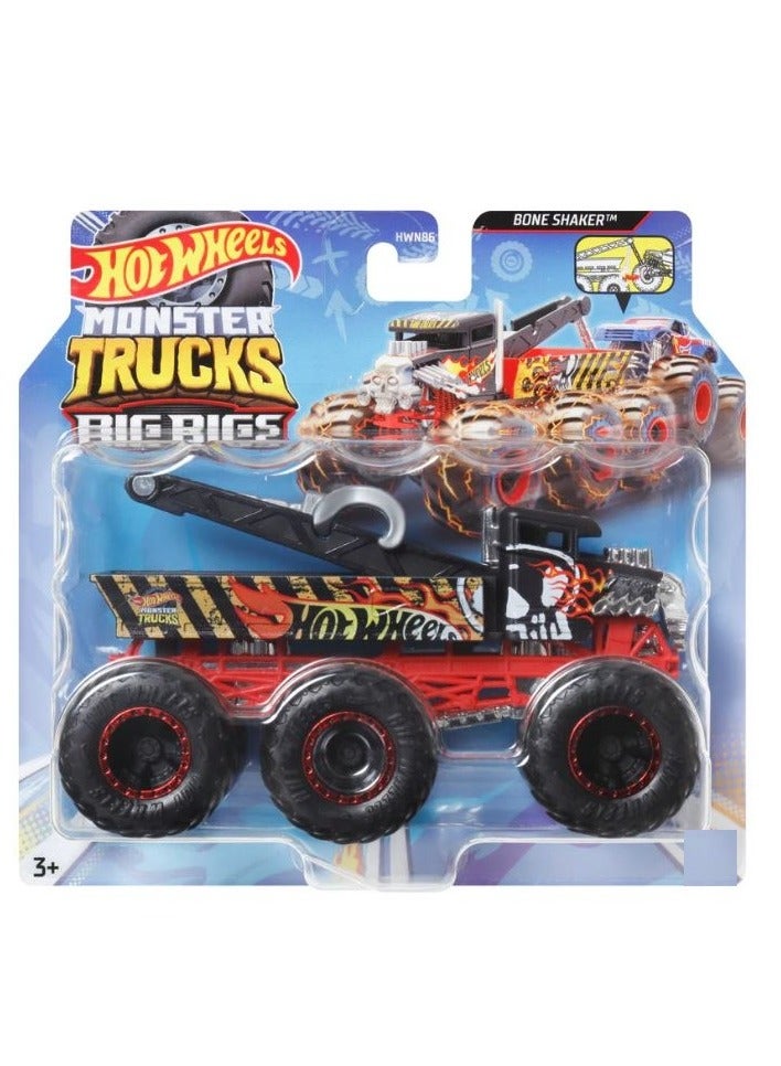 Hot Wheels Hot Wheels Monster Trucks Big Rigs Scale 1:64 - 1 Piece Only, Assorted, Style May Vary  - Image 3
