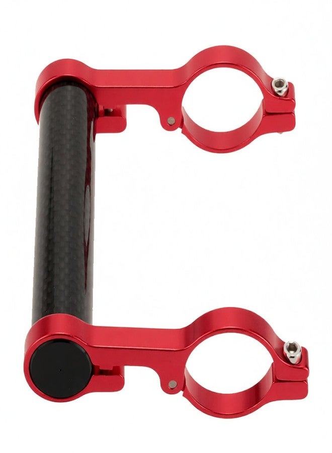 GUB 31.8MM Double Handlebar Extension Mount Carbon Fiber Extender Holder for Bike Light Bicycle Speedometer - Image 1
