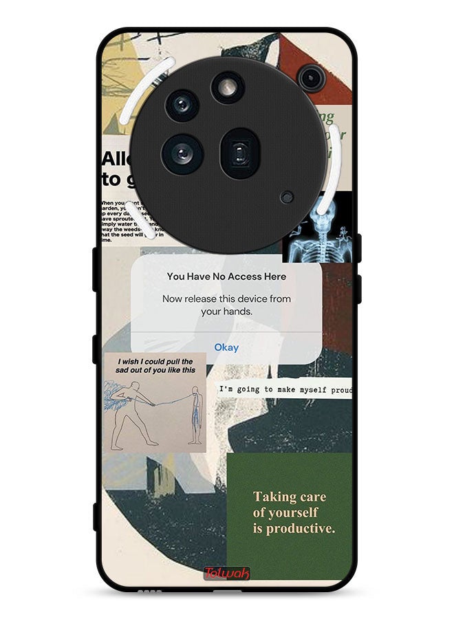 Tolwak Nothing Phone (3a) Pro Protective Case Cover Allow Yourself To Grow - Image 1