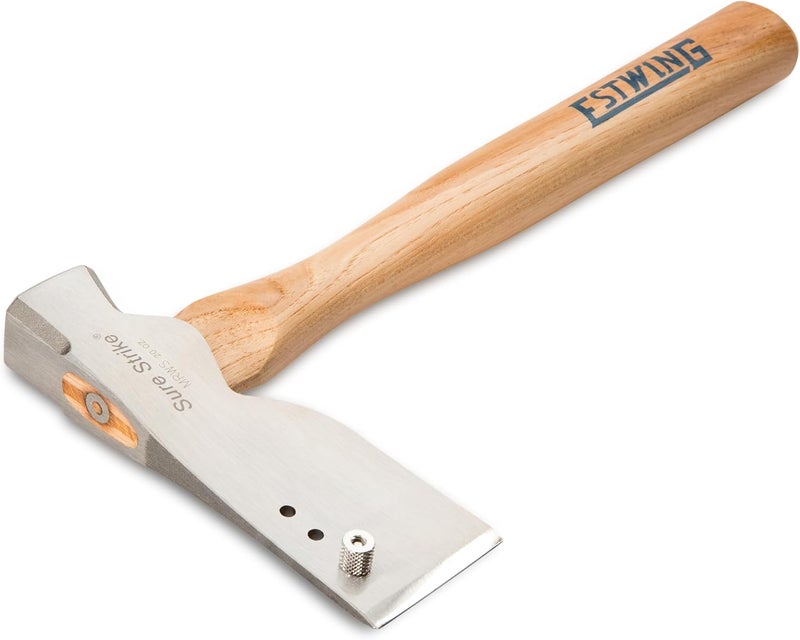 Estwing Shingler's Hammer - 20 oz Roofer's Tool with Milled Face & Hickory Wood Handle - MRWS - Image 2