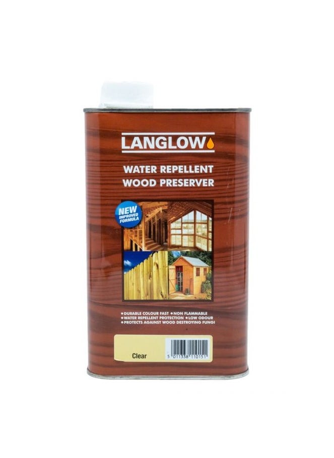 Langlow - Langlow Woodworm Killer Wood Preserver (1 L) - Image 1