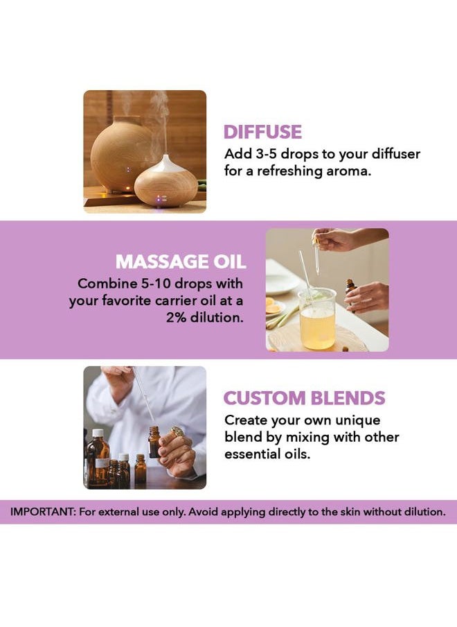 Majestic Pure MAJESTIC PURE Lavender Essential Oil | 100% Pure and Natural | Premium Grade Essential Oils for Hair Care, Home Diffusers, Skin, Aromatherapy, Massage and Humidifiers | 1 Fl Oz  - Image 4