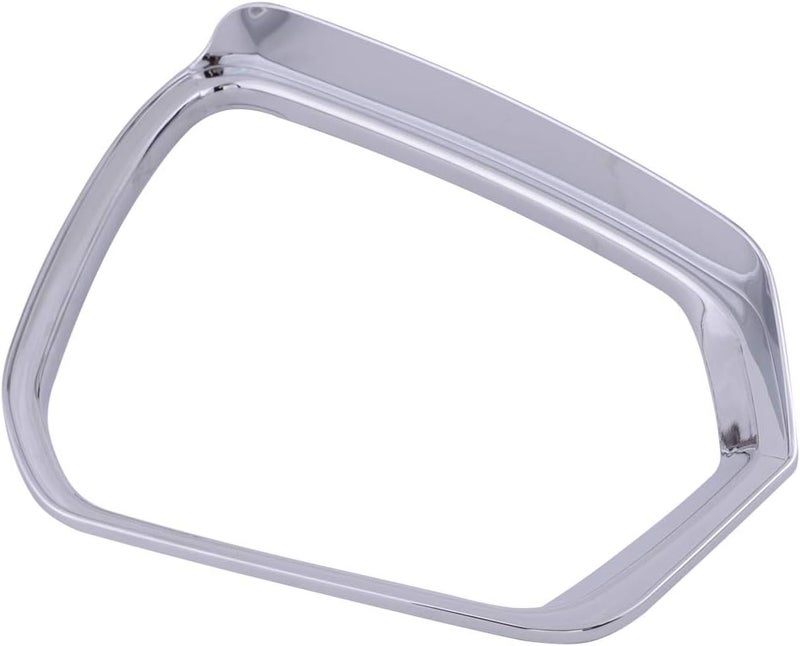 QASULER Chrome Rearview Mirror Rain Guards for Chevrolet Equinox - Image 4