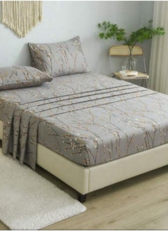 LUNA Home 4 Pieces Bedsheet Set, Cherry Blossom.  - Image 3
