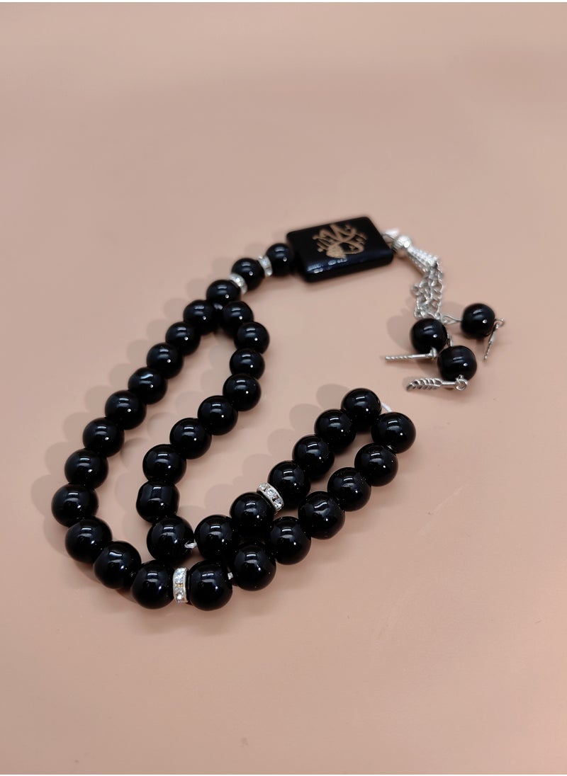 General 3pcs/33 Imitation Agate Prayer Beeds /Tasbih/10mm  - Image 3