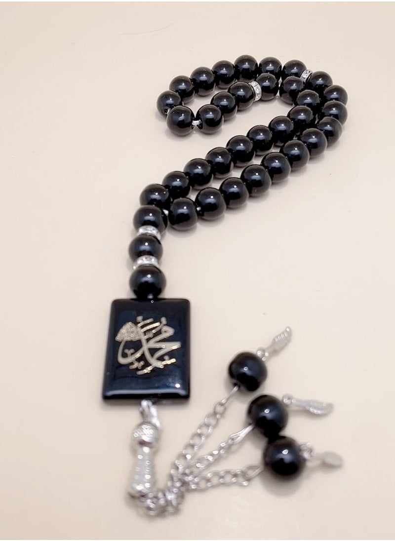 General 3pcs/33 Imitation Agate Prayer Beeds /Tasbih/10mm  - Image 4
