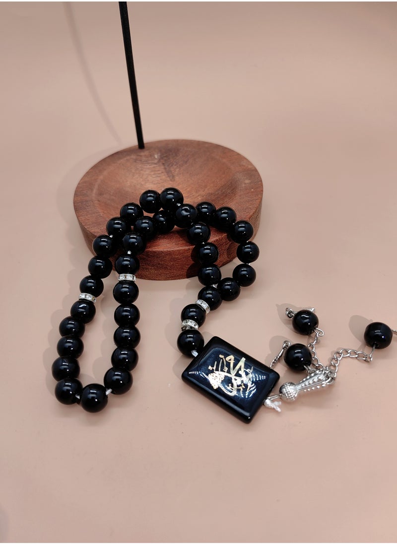 General 3pcs/33 Imitation Agate Prayer Beeds /Tasbih/10mm  - Image 2