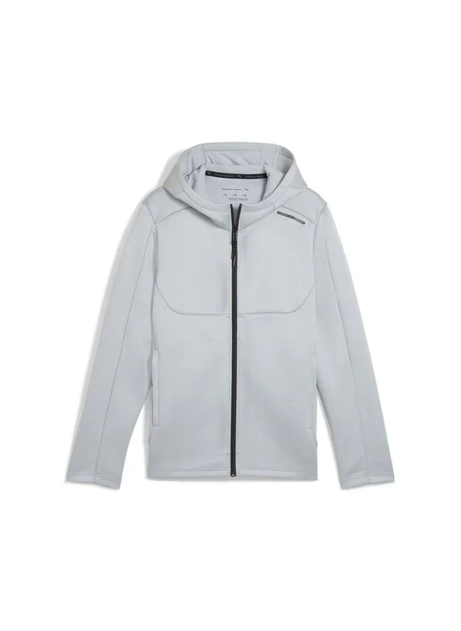 Puma Frozen Gray Porsche Design Hooded Jacket Men for Men | Best Price UAE