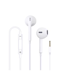 High Bass Earphones with Mic for Apple Android Huawei[White] comfortable-bag BTE-09 stereo [White] comfortable-bag BTE-09 stereo