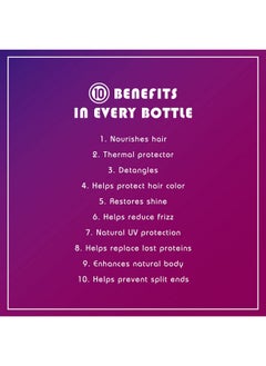 It's a 10 Haircare Miracle Leavein Product 10 Fl. Oz.  - Image 2