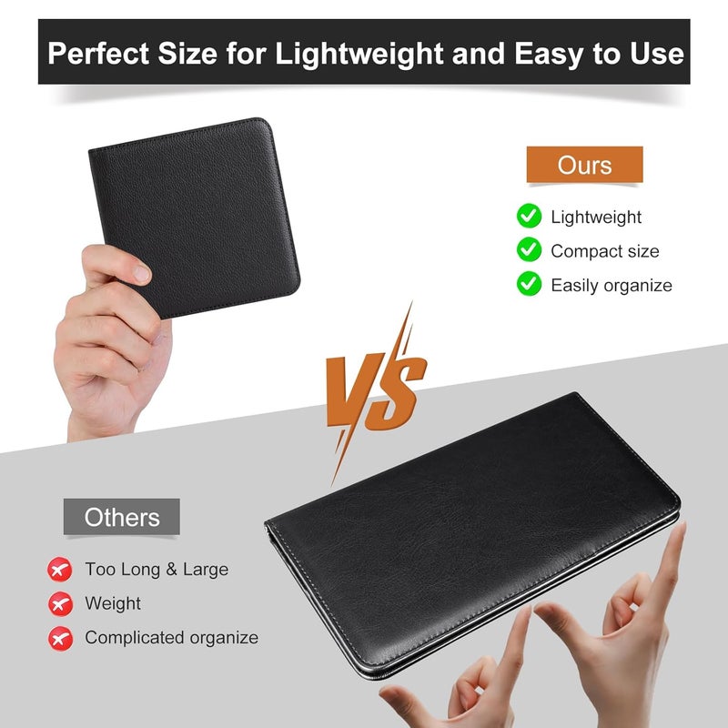 CoBak Car Registration and Insurance Holder - Vehicle Glove Box Car Organizer, Auto Truck Comparment Accessories Case for Essential Document, Driver License, Cards - Image 3