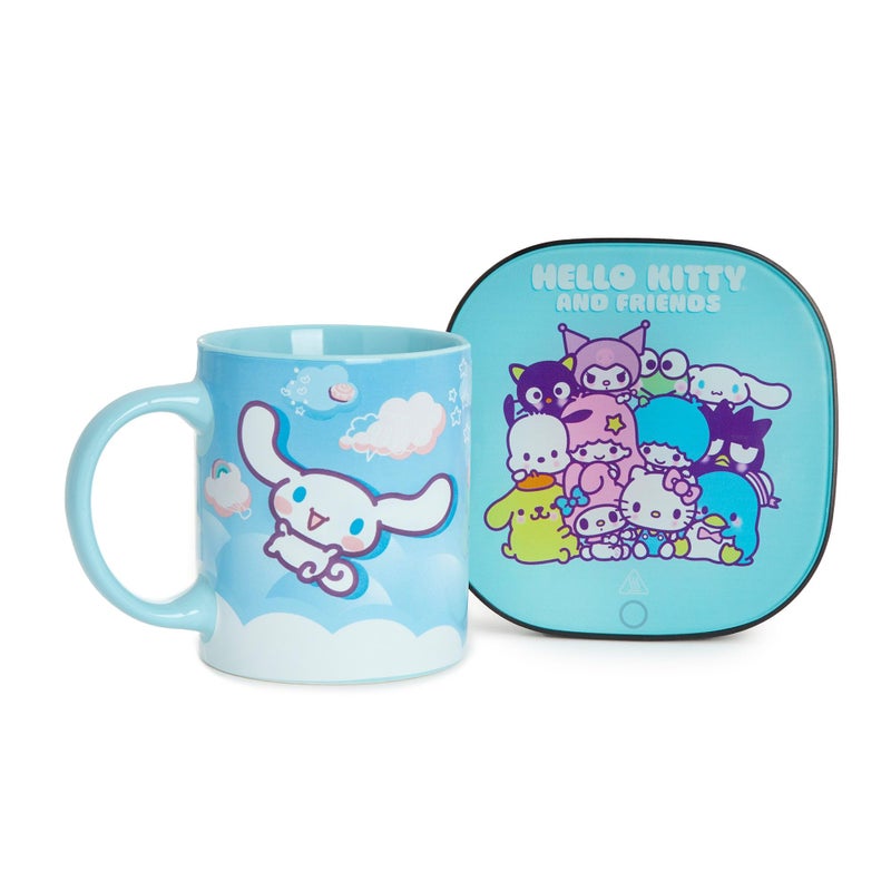Uncanny Brands Cinnamoroll Coffee Mug with Electric Mug Warmer Keeps Your Favorite Beverage Warm  Auto Shut OnOff