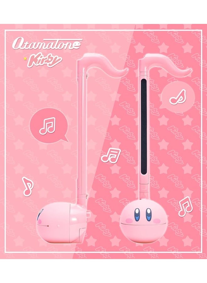 Otamatone Kirby Pink Star Hero Japanese Electronic Musical Instrument Portable Music Synthesizer from Japan by Maywa Denki Studio Award Winning, Educational Fun Gift Game Character Pink Hero - Image 1
