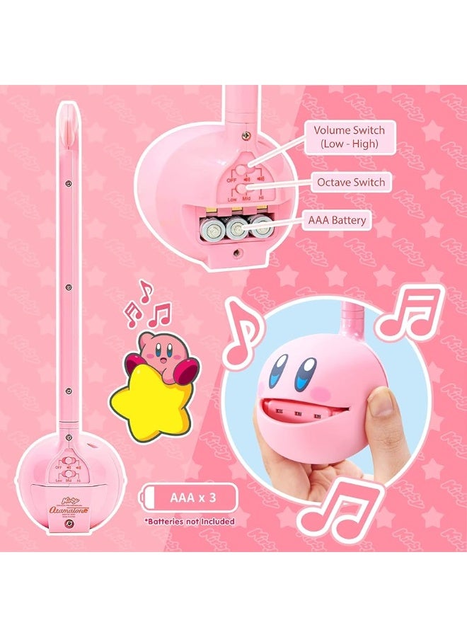 Otamatone Kirby Pink Star Hero Japanese Electronic Musical Instrument Portable Music Synthesizer from Japan by Maywa Denki Studio Award Winning, Educational Fun Gift Game Character Pink Hero - Image 2