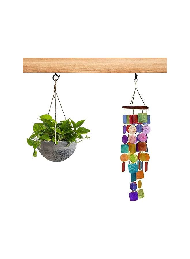 promass 40 PCS Q-Hanger - Screw Christmas Light Hooks for Outdoor String Lights - Cup Eye Hooks with Safety Buckle, Easy Release. - Image 3