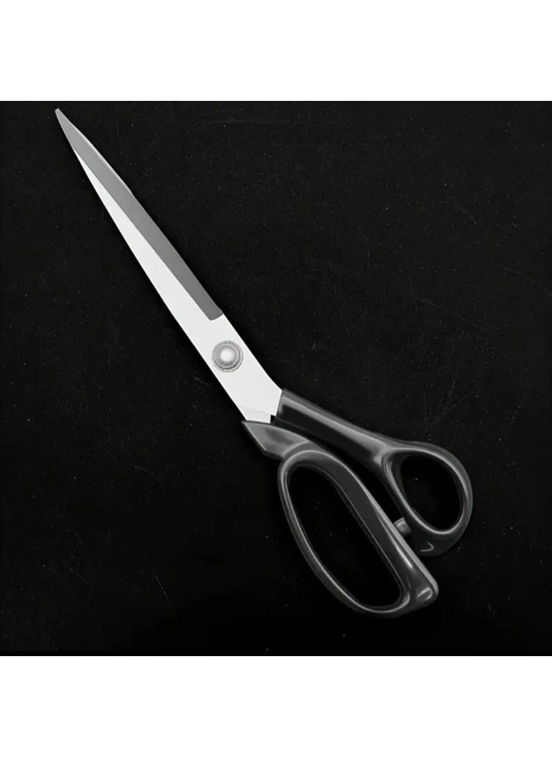 LDQ 1 Pcs Professional Tailor Scissors With Manganese Steel, High Carbon Cutting Shears For Fabric, Ergonomic Handles, Idea for Garment and Office Use, Sewing Supplies Accessories, Tailoring Supplies, Durable Handle  - Image 5