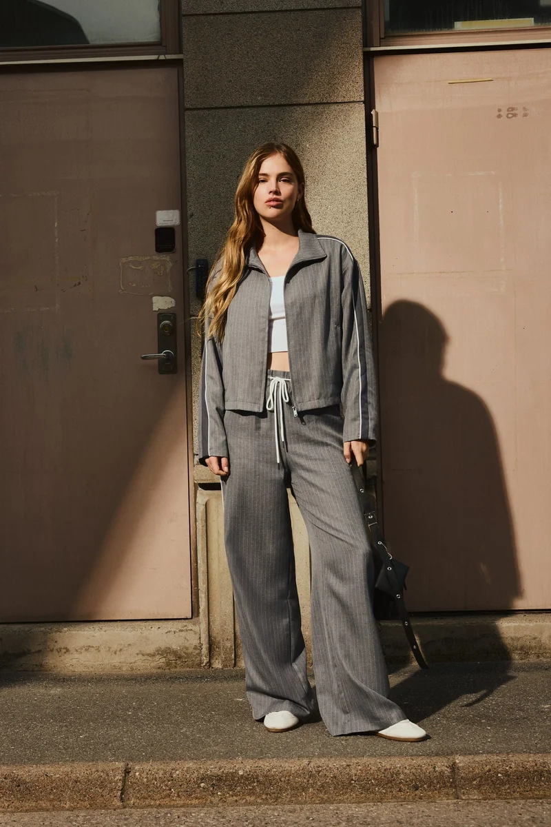 H&M Wide drawstring trousers