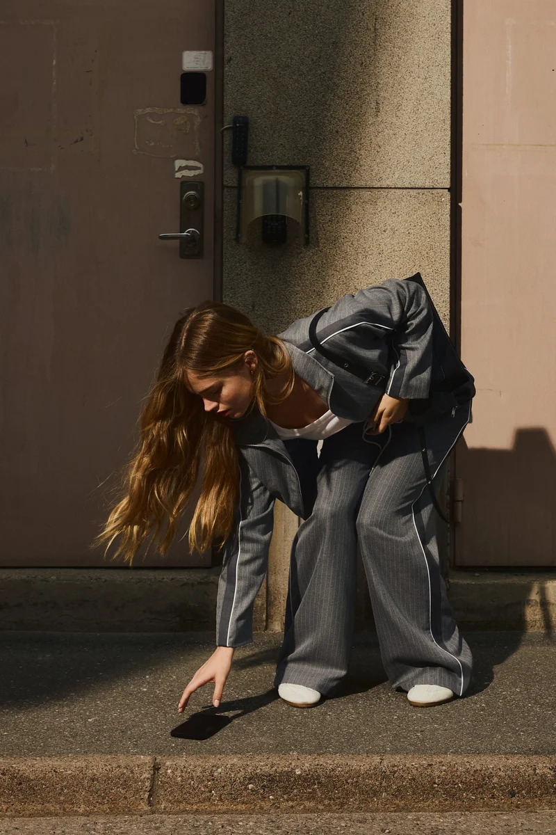 H&M Wide drawstring trousers