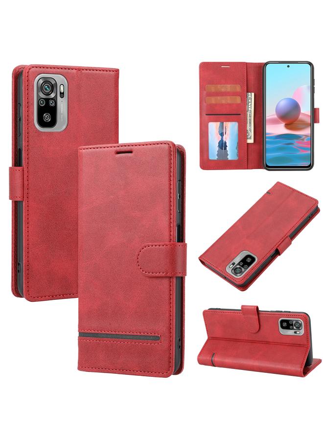 Case For Xiaomi Redmi Note 10 / 10S Classic Wallet Flip Leather Phone Case