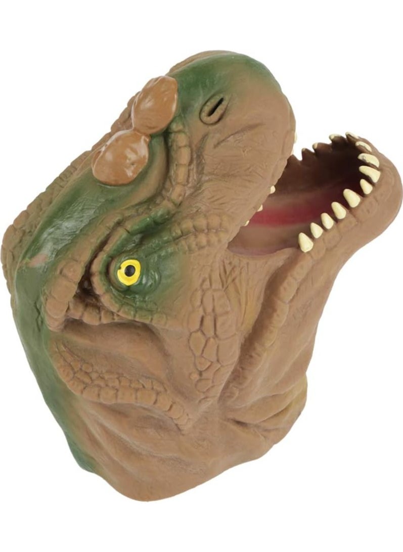 Alissa Realistic Dinosaur Hand Puppet – Soft T-Rex Role Play Toy for Kids | Fun & Educational Pretend Play for Boys & Girls  - Image 1