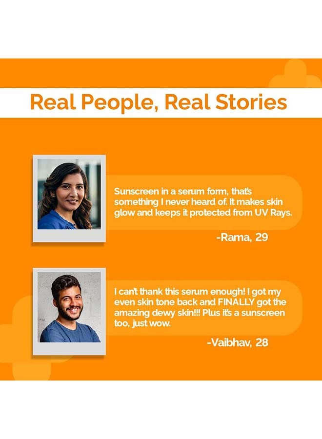 THE derma Co 1% Hyaluronic Sunscreen Serum - Image 3