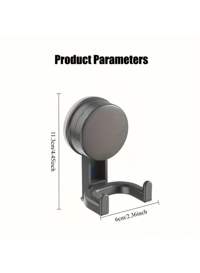 خطافات شفاطة رمادية ثقيلة التحمل تركيب بدون تلف لاصق قوي - Image 4