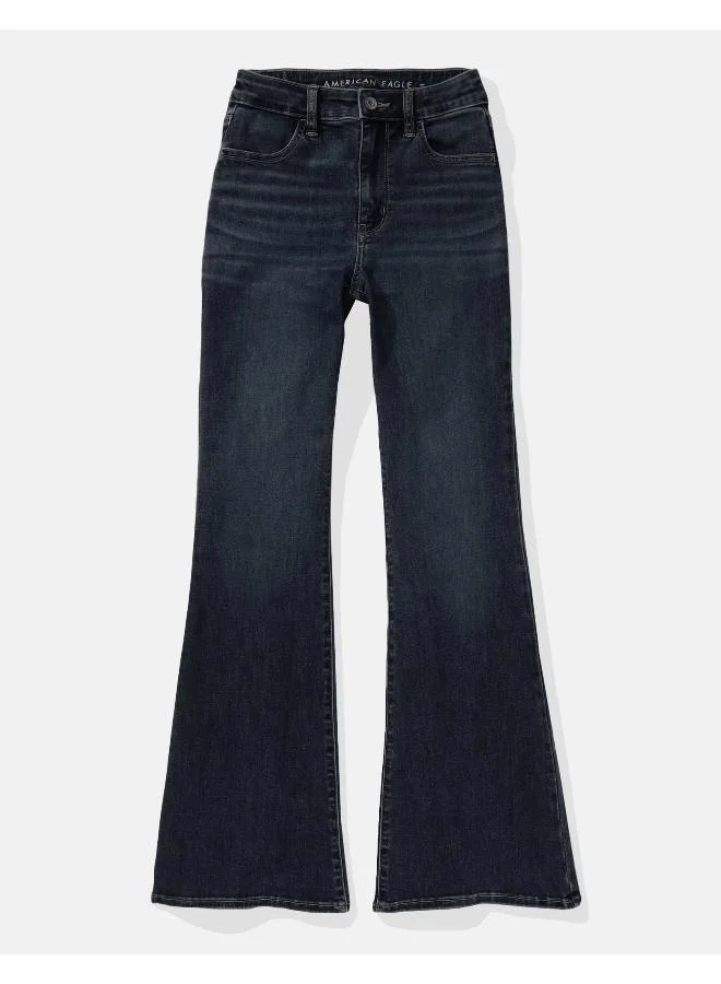 American Eagle AE Next Level Super High-Waisted Flare Jean