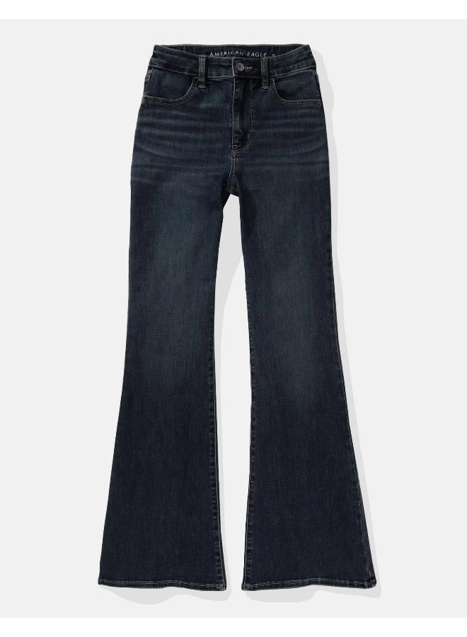 American Eagle AE Next Level Super High-Waisted Flare Jean  - Image 3