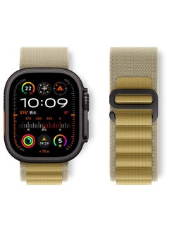 Generic Alpine Loop Band for Apple Watch Ultra 1/2 49mm 46mm 45mm 44mm 42mm, Nylon Woven Sport Strap Compatible with iwatch Series 10 9 8 7 6 5 4 3 2 1 SE  - Image 2