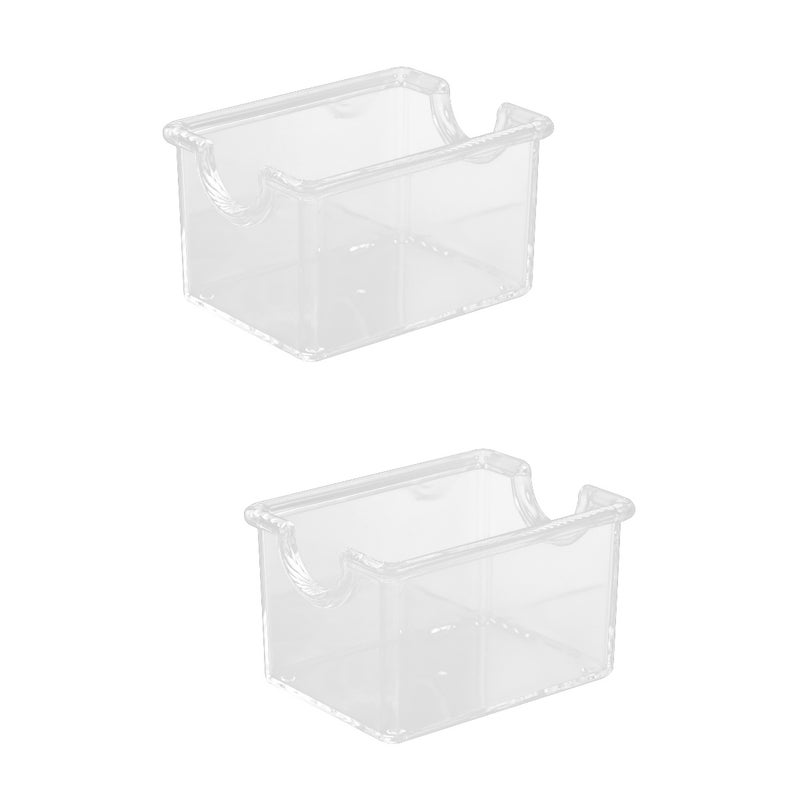 2pcs Tea Bag Case Desktop Tea Packet Box Small Box Sugar Bag Container for Coffee - Image 1