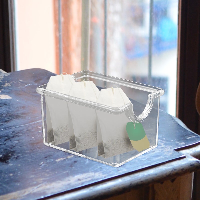 2pcs Tea Bag Case Desktop Tea Packet Box Small Box Sugar Bag Container for Coffee - Image 5