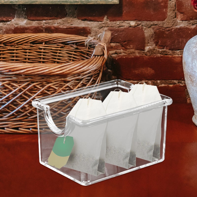 2pcs Tea Bag Case Desktop Tea Packet Box Small Box Sugar Bag Container for Coffee - Image 3