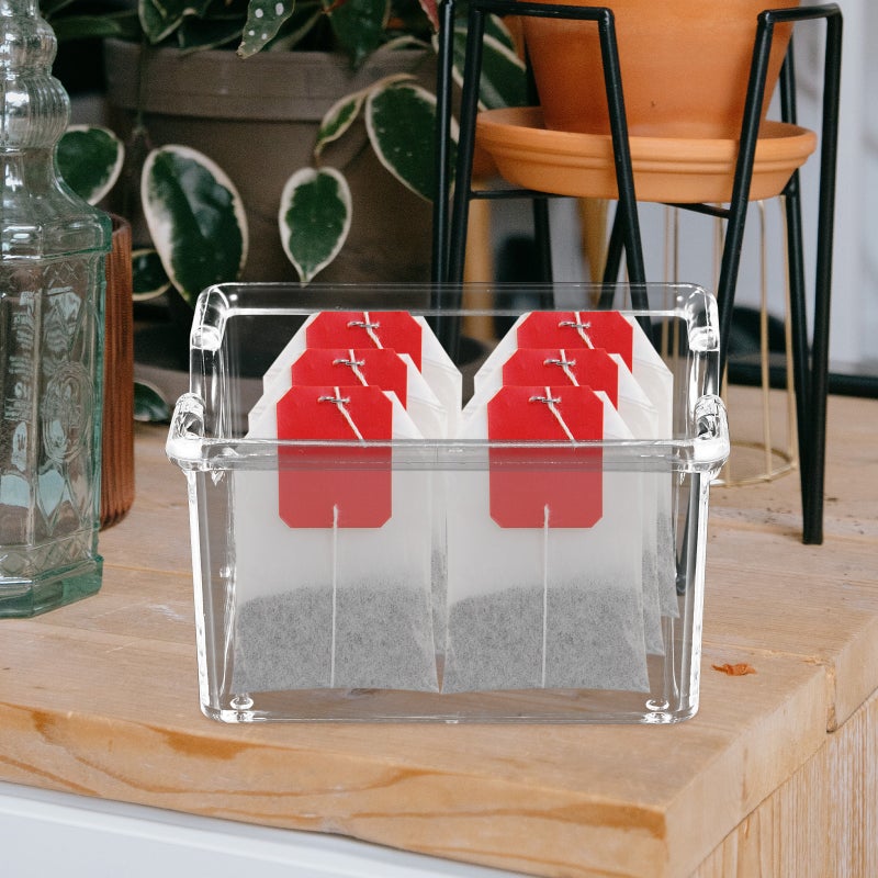 2pcs Tea Bag Case Desktop Tea Packet Box Small Box Sugar Bag Container for Coffee - Image 2