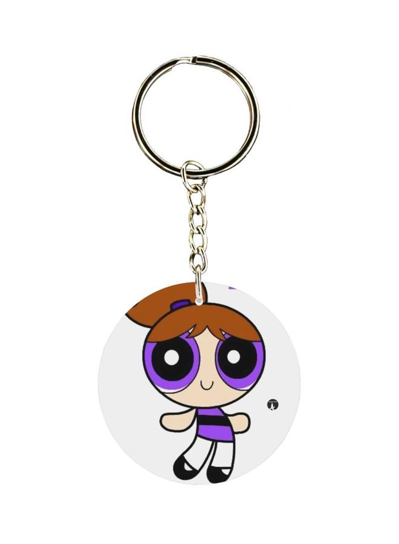 RKN Cartoon Printed Single Sided Keychain