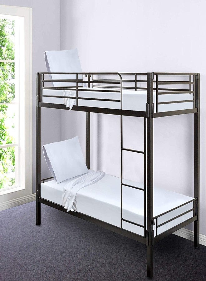Gilbins Cot Size 30" x 75" Fitted Sheet, Made of Cotton, Perfect for Camp Bunk Beds/RVs/Guest Beds - Image 5