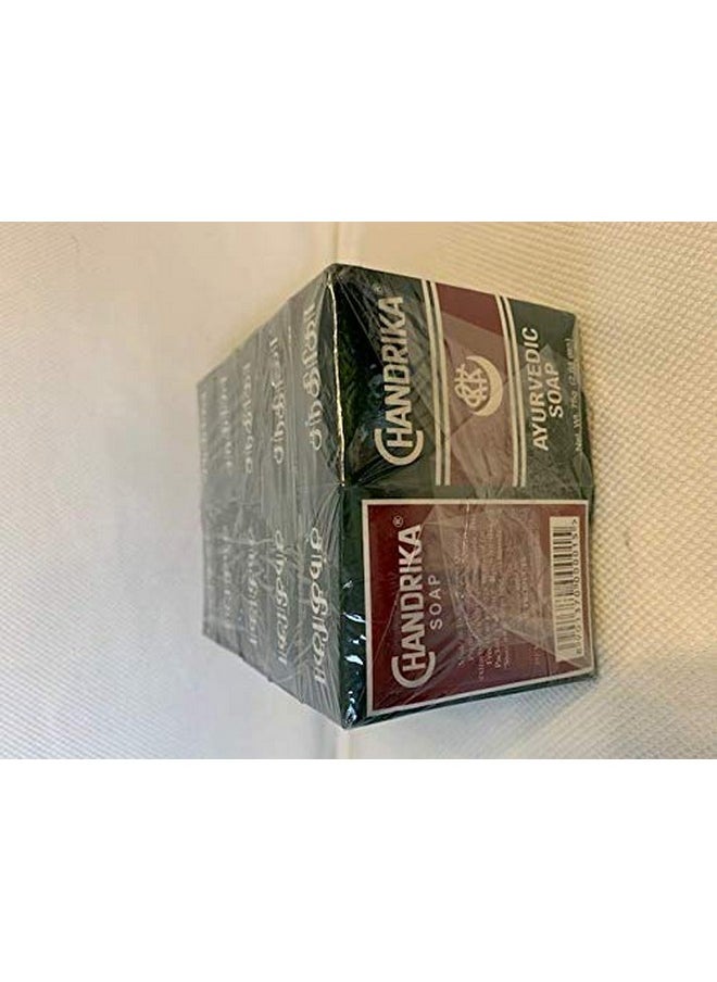 Chandrika Chandrika Bath And Body Ayurvedic Bar Soap Pack Of 10 Direct From Chandrika Authorized Importers And Distributors. Of Original Chandrika Line  - Image 4