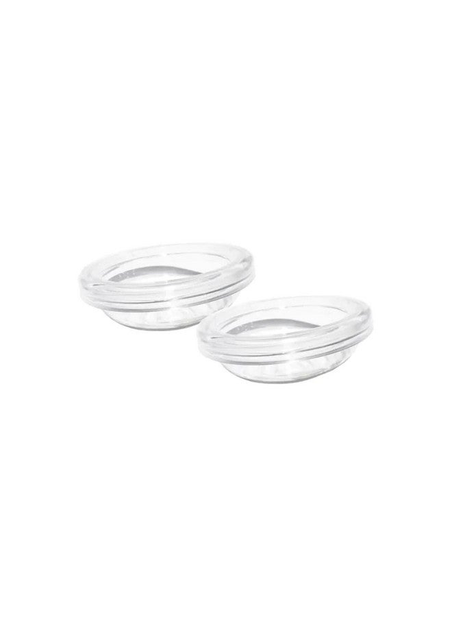 Zomee Replacement Diaphragm for Silicone Hands-Free MilkCollection Cups - Enhance Your Breast Pumping Experience (2 Included)
