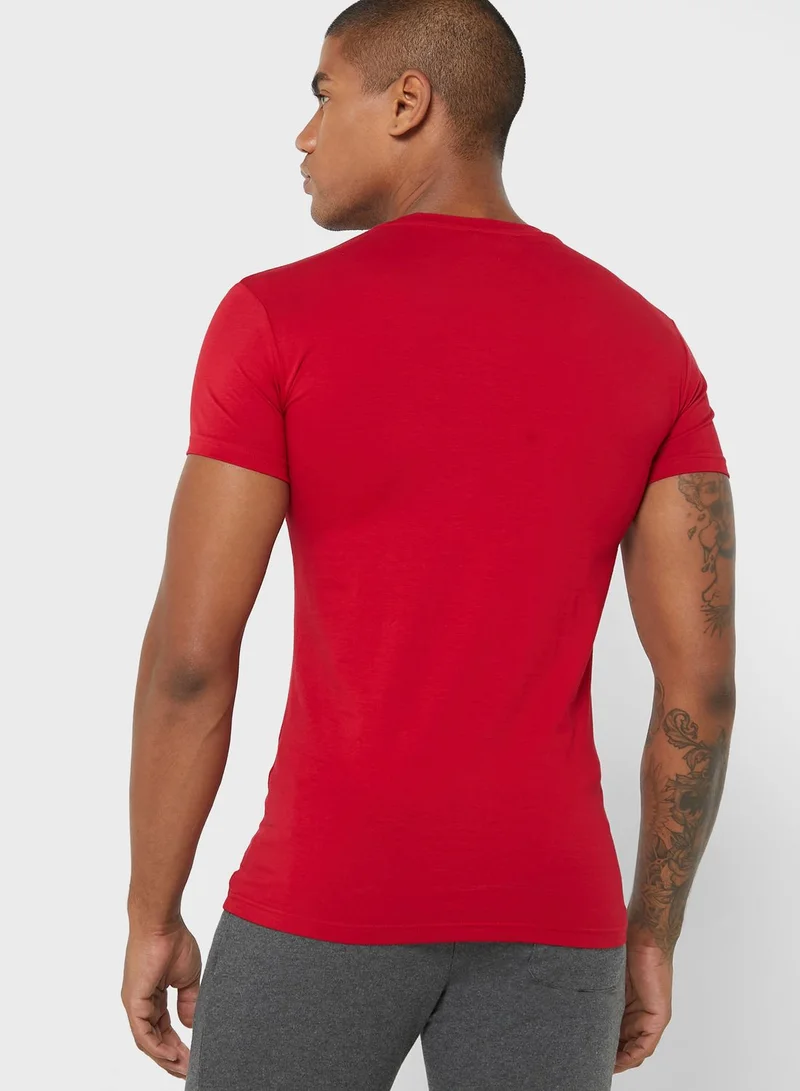 EMPORIO ARMANI Logo Crew Neck T-Shirt