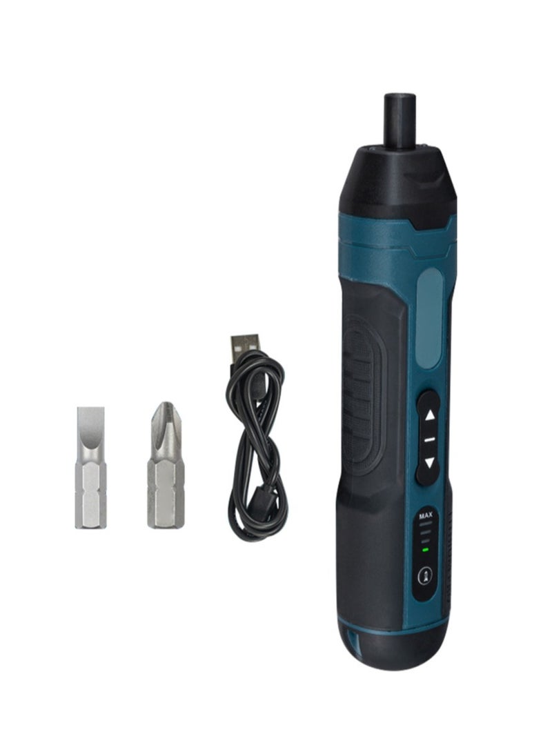 Generic Cordless Electric Screwdriver Rechargeable 1300mAh Lithium Battery Mini Drill Power Tool Set Home Maintenance Repair (3.6V)  - Image 1
