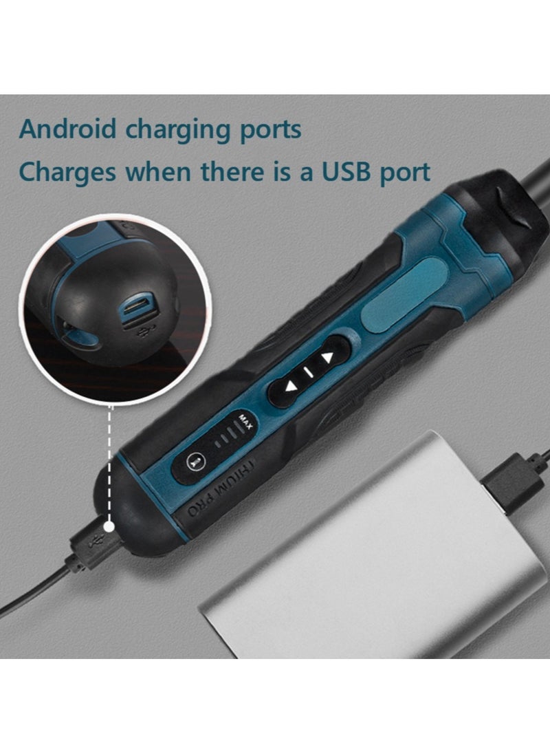 Generic Cordless Electric Screwdriver Rechargeable 1300mAh Lithium Battery Mini Drill Power Tool Set Home Maintenance Repair (3.6V)  - Image 3