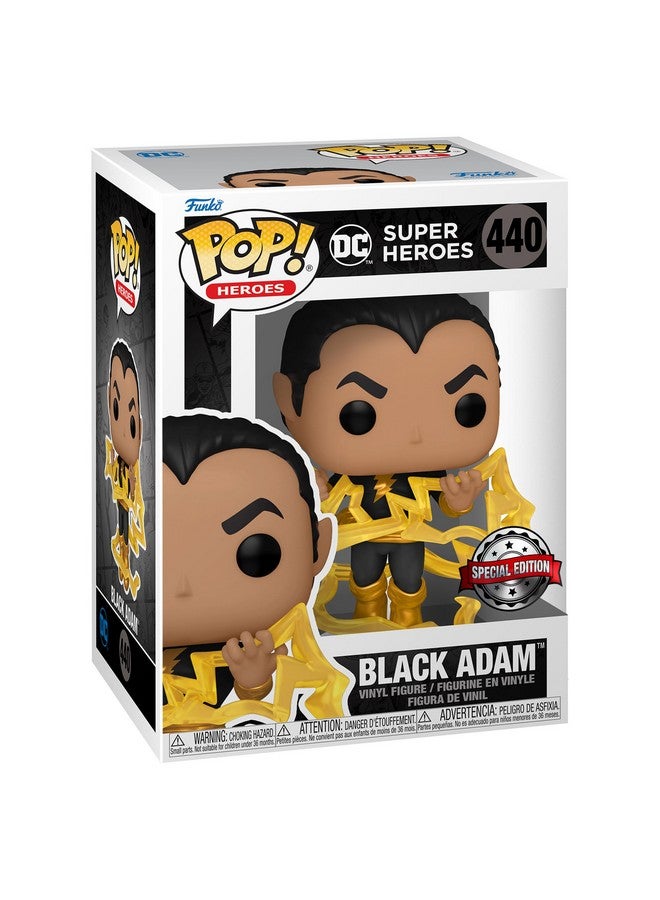 Funko Pop! DC Super Heroes - Black Adam, Classic Special Edition Exclusive Multicolor Vinyl Figure #440 - Image 1