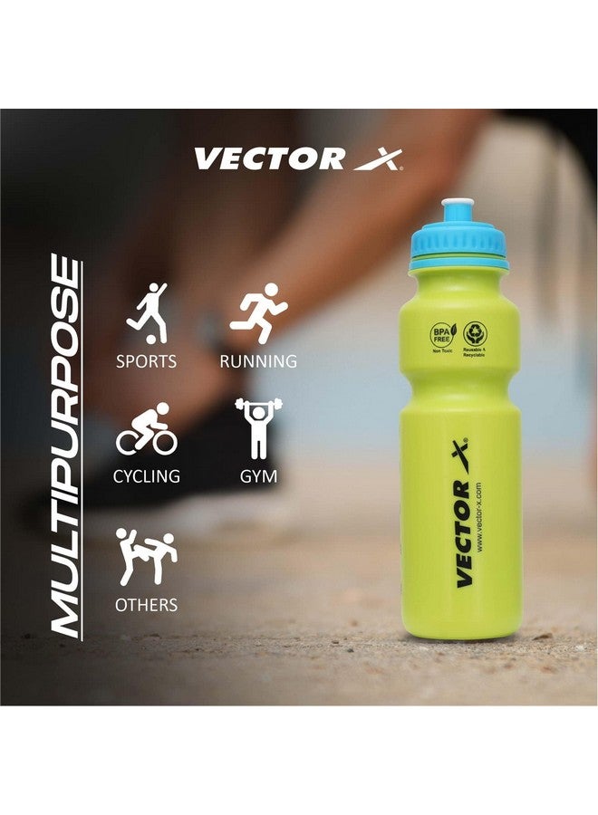 Vector X Vector X Gym Sipper Bottle, Leakproof Guarantee Sipper Bottle Ideal for Cycling, Protein, Preworkout and Bcaas, BPA-Free Material (750 Milliliters) (Green)  - Image 4