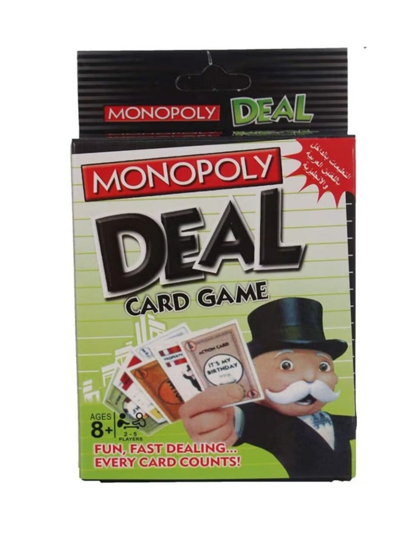 Monopoly Deal Card Game - Image 1