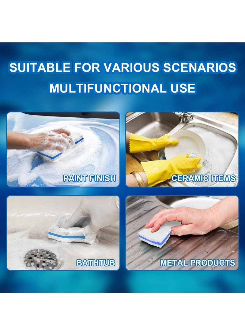 Generic - Magic Cleaning Eraser Sponge Pack - Extra Thick and Long Lasting - Premium 3X Density - Multi Surface Power Scrubber Foam Pads - Image 1
