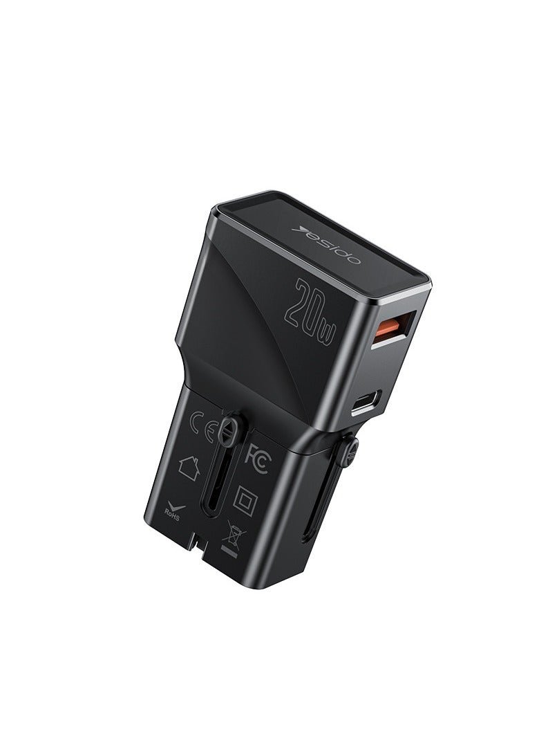 Mini PD20W Mobile Phone Charger Australian Standard Multifunctional Plug QC30 Fast Charging Adapter - Image 2