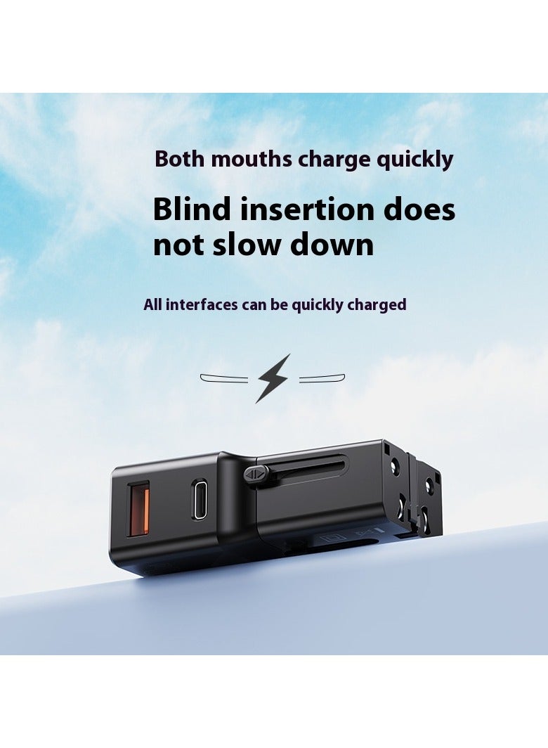 Mini PD20W Mobile Phone Charger Australian Standard Multifunctional Plug QC30 Fast Charging Adapter - Image 3